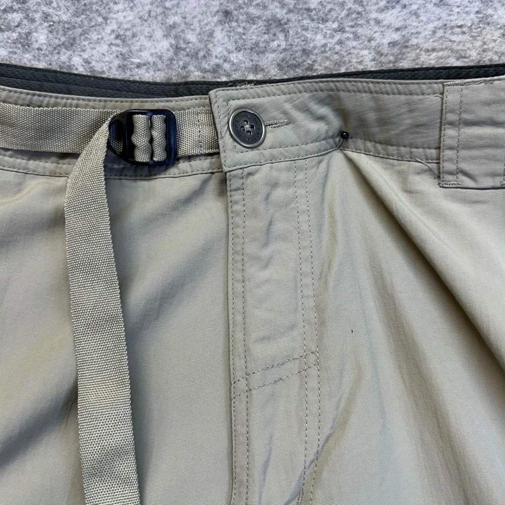 Pacific Trail Convertible Cargo Pants Mens 38x32 Khaki Zip Off Hiking